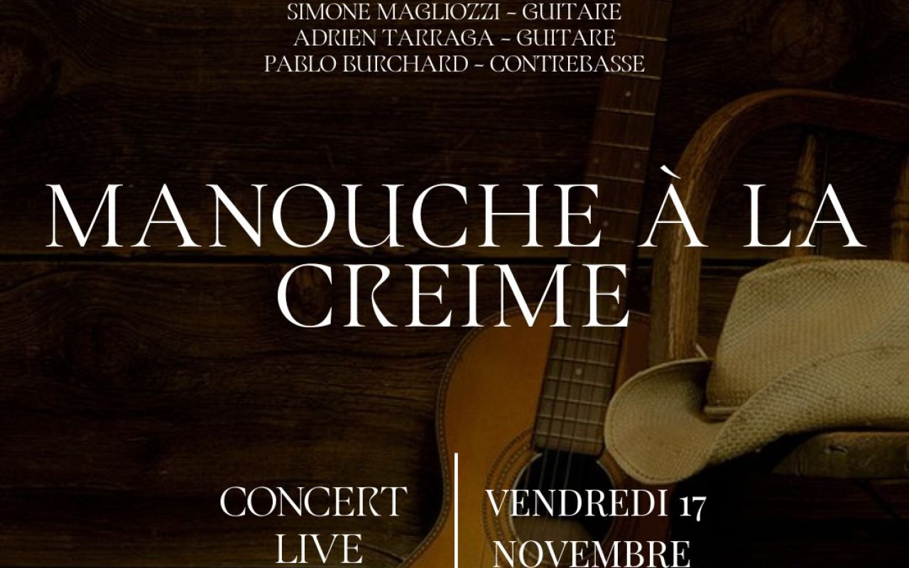 Manouche à la Creime - with Simone Magliozzi, Adrien Tarraga, and Pablo Burchard