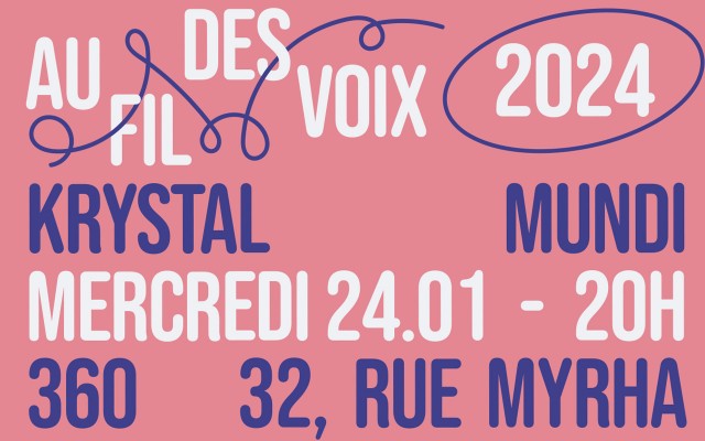 Festival Au Fil des Voix - KRYSTAL MUNDI