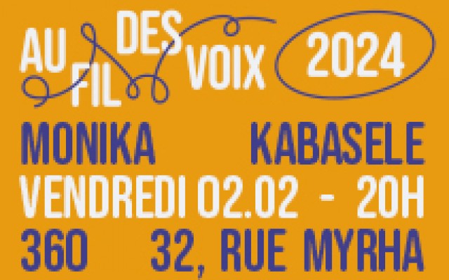 Festival Au Fil Des Voix - Monika Kabasele 