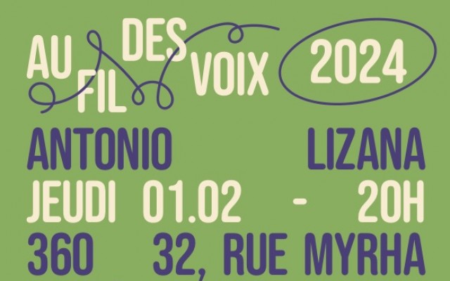 Festival Au Fil Des Voix - Antonio Lizana 