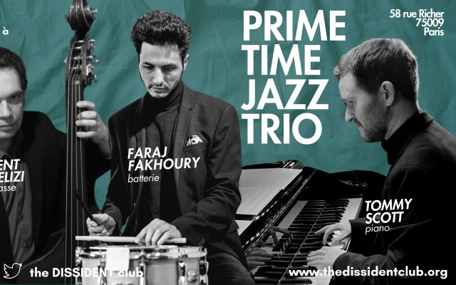 Primetime Jazz Trio avec Faraj Fakhoury
