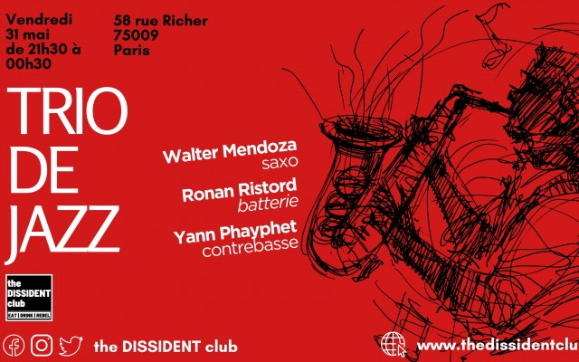 Trio De Jazz avec Walter Mendoza