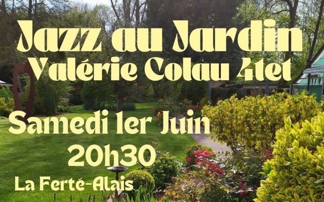 Jazz Au Jardin : Valérie Colau 4Tet Le 1 juin 2024