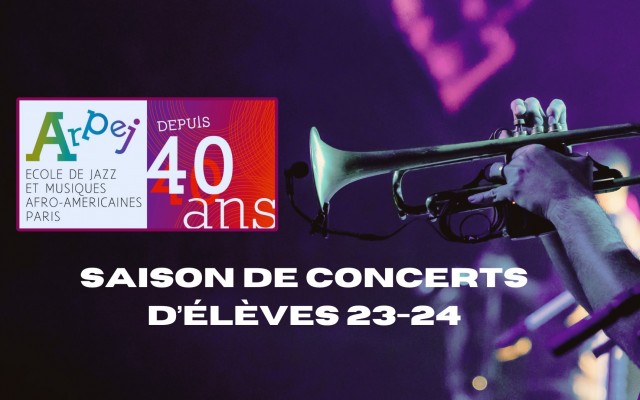 École Arpej Concert Salsa, Big Band Et "Sideman" Le 27 mai 2024