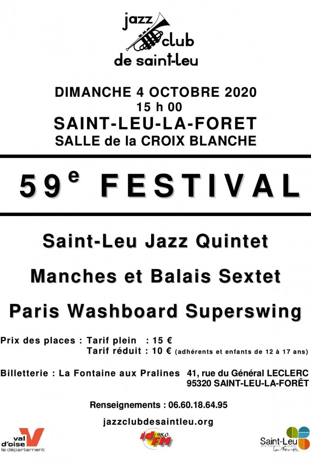 59ème Festival de Jazz de Saint-Leu-la-Forêt