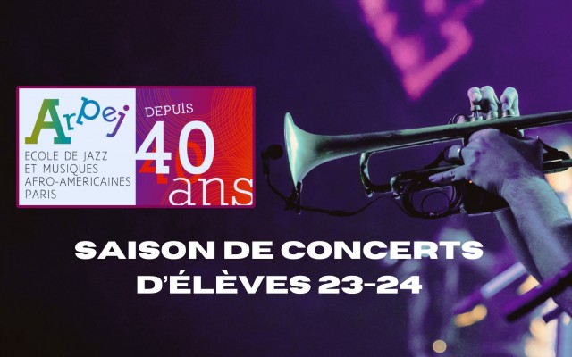 École Arpej Concert Jazz + Jam Session - ÉLÈVES DE THOMAS CURBILLON
